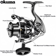 CVFTY OKUMA รอกตกปลาประสิทธิภาพสูงทำจากโลหะทั้งหมดแบริ่ง12 + 15.5:1อัตราทดเกียร์ SW 1000-5000ซีรีส์ข