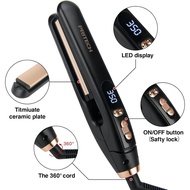 PRITECH Mini Flat Iron Portable Hair Straightener, Straightener with 13 Adjustable Temp(210°F-450°F)