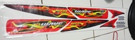 striping stiker supra 125 wave dragon