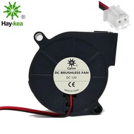 3D Printer Parts 5015 Blower Fan DC 12V 24V Turbo cooling fan 5cm 50x50x15mm Anet A8 A6 5015