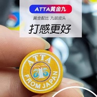 Independent Bag Atapi Head Gold 9ATTA Nine Big Head Rod Leather Head Ball Cue Nine Balls Multi-Layer