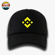 Daily Crypto – Binance Logo Trucker / Baseball Crypto Cap Cotton Front Panel + Breathable Mesh Back