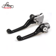 JFG MOTO รถจักรยานยนต์ CNC คลัทช์เบรคคันโยกสำหรับ Kawasaki KLX125 D-TRACKER125 KLX150S KLX150L KLX15