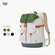 Aji Laptop Backpack Contrast Color Waterproof Outdoor Hiking Backpack Travel Luggage Bag 17 Inches