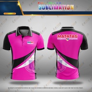 DEPED MATATAG POLO UNIFORM SUBLIMATION POLO-Shirt FOR Men AND WOMEN Teacher DEPED BADGE CODE:4