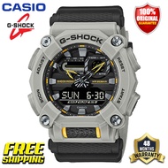 Original G Shock Men Sport Watch GA900 LED Display 200M Water Resistant Shockproof and Waterproof World Time Auto Light Gshock Man Boy Sports Wrist Watches Authentic 4 Years Official Warranty GA-900HC-5A (Free Shipping Ready Stock)