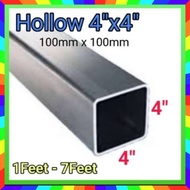 4"x4" besi Hollow Petak (1kaki-7kaki) 1.5mm