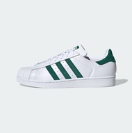 Original Adidas Superstar Shoes - White Collegiate Green - EE4473