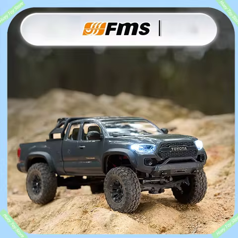 FMS2025 Tacoma Miniature 1/24 Scale Remote Control Climbing Car RC Off-Road Simulation Vehicle Compa