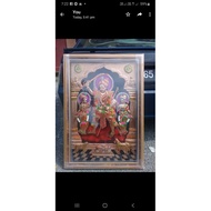 Madurai veeran copper frame. 18x12