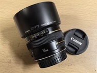 Canon EF 50mm f/1.4 鏡頭 +原裝hood