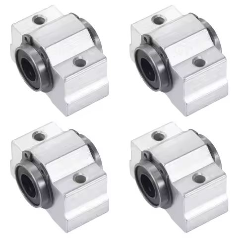 4pcs SC10VUU SC10V SCV10UU SCV8 SCV16 SCV12 Linear Bearing Pillow Block DIY For 10mm Linear Slide Be