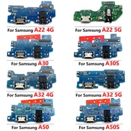For Samsung A01 Core A01 A02 A02S A03 AO35F A03 A7 2018 A750 Core A10 USB Charging Dock Port Board  