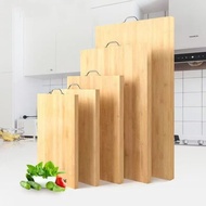Wooden chopping board kitchen chopping board outdoor camping food chopping board bamboo