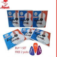 Kapok guitar strings SKYLARK Tali Gitar kapok 1 SET / 1 pcs (Guitar String set acoustic) Tali guitar