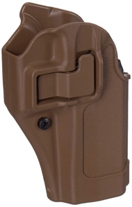 Serpa CQC Carbon Fiber Coyote Tan Holster (Matte Finish), Size 04, Right Hand, (Beretta 92/96(not El