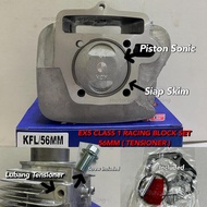 FJN BLOCK RACING EX5 CLASS 56MM 53MM TENSIONER MODEL SONIC PISTON FJN HHM RED LEO ESR ESPADA
