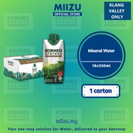 Borneo Springs Mineral Water Tetrapak 18x330ml