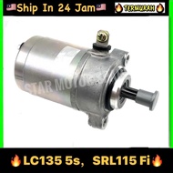 LC135 5S 5Speed SRL115 LC5S SRL115FI LEGENDA 115 FI STARTER MOTOR ASSY 5 SPEED LAGENDA FI SRL 115 FI