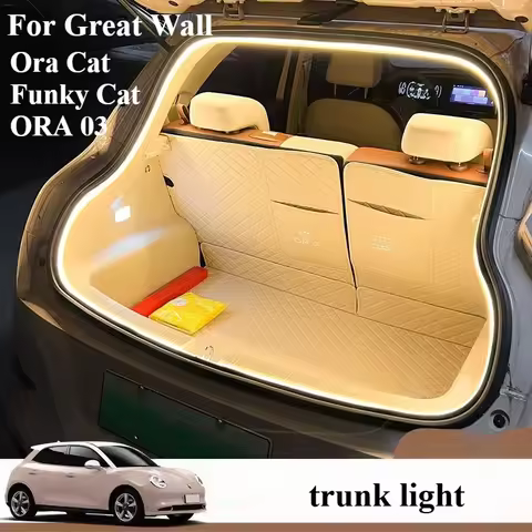 Car Trunk Atmosphere Light Automatic Sensor Light Fit For Great Wall Ora Cat Funky Cat ORA 03 Lighti