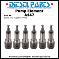 6Pcs Plunger A147 Plunger and Barrel Assembly 131153-0520 for ISUZU Forward 6BG1 6BG1TC