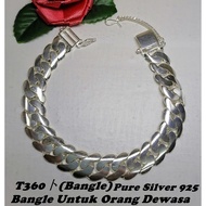 Genuine SILVER 925 Bangle(Bangle Untuk Orang Dewasa)