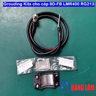 Grounding Kit for 8D-FB RG8 RG213 LMR400 coaxial cable