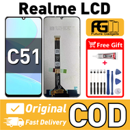 LCD REALME C51 Compatible For ORIGINAL LCD Skrin Touch Screen Replacement