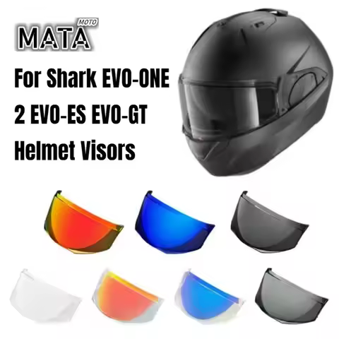 Motorcycle Helmet Visors for Shark EVO-ONE 2 EVO-ES EVO-GT Lens Helmet Visor Shield Glass Helmet Acc