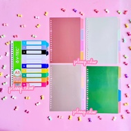 Binder Divider A5 B5 binder Divider