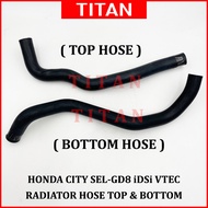 Radiator Hose Top & Bottom / Lower Honda City Gd8 Idsi V-tec SEL