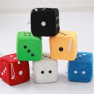 【Ready Stock】Dice cartoon creative fun color plush toy dadu besar