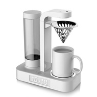 เครื่องเจาะหม้อกาแฟขนาดเล็กแบบอเมริกันนาฬิกาเครื่องทำกาแฟในบ้านเครื่องชงกาแฟแบบเจาะด้วยมือ220V 600W