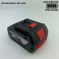 Vỏ và mạch pin Bosch 18V - 5Ah nhận sạc zin Bosch.có led báo pin