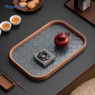 [Shamjina] Embossment Glass Organizer Tray Desktop Cupboard Organisers Desk Organizer