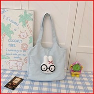 NS5 2026 Cute Emmy Rabbit Shoulder Bag Lightweight Versatile Large Capacity Commuter Tote Bag SN5