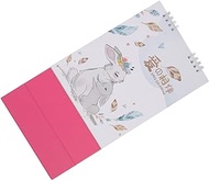 MAGICLULU 2023 Year of The Rabbit Calendar Chinese Decor 2023 Cute Calendar 2023 Flipping Calendar Desk Calendar for Home Decorative Calendar Easel Stand Fine Office Notebook Paper