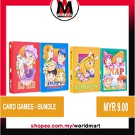 Card Games Bundle (Old Maid, Happy Family, Donkey, Snap)