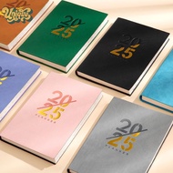 (Unique) 1 Piece Daily Planner Office Supplies A5 2025 Planner Daily Diary Log Book Work Schedule Ye