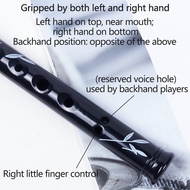 【BBI】-6 Holes Irish Tin Penny Whistle With Case Key Of C D Flute Whistle Instrument Woodwind For Mus
