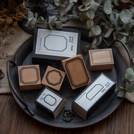 Lovely Frame Wooden Rubber Stamp for Journal Junk Journal Planner Decoration