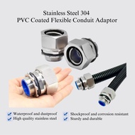 Stainless Steel 304 Flexible Conduit Adaptor for Flexible Conduit 10mm / 20mm / 25mm