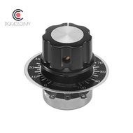 Rotary Taper Carbon Potentiometer with Diameter with Knob, RV24YN 20S B502 5K Ohm