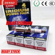 หัวเทียนอิริเดียมคู่3426 FK20HR11 4ชิ้นสำหรับโตโยต้าคัมรี่วอลโว่ S80 S60 V60 V70เล็กซัสอีเอสอาร์เอ็ก