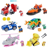 Paw Patrol Deluxe Chase Skye Marshall Rocky Rubble Zuma Movie Transforming Vehicle