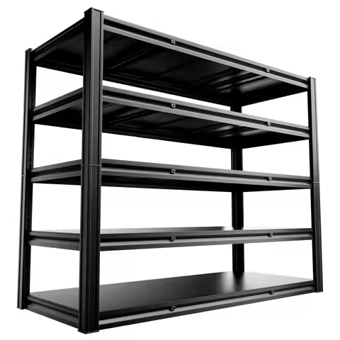 5-Tier 60" W x 24" D x 72" H Garage Shelving Units 3000LBS Shelves Garage Heavy Duty Metal Shelf Uni