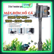 Sobo three-in-one water pump WP-1990 WP-2990 WP-3990 - 3in1 aquarium water filter pump (Company prod