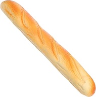 PACKOVE Artificial Baguette Bread Prop Fake Pu Bread Simulation Long Loaf Decoration Fake Long Loaf 