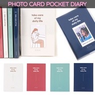 KOREA WNT 2024 MY ILSANG Diary Photo Card Pocket PVC Cover Monthly Weekly Planner Notebook Scheduler Note Pad Organizer Journal