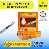 Hypertech HYPEX # 10/2  75meters  NM WIRE (PDX)  Pure Copper Electrical Wire